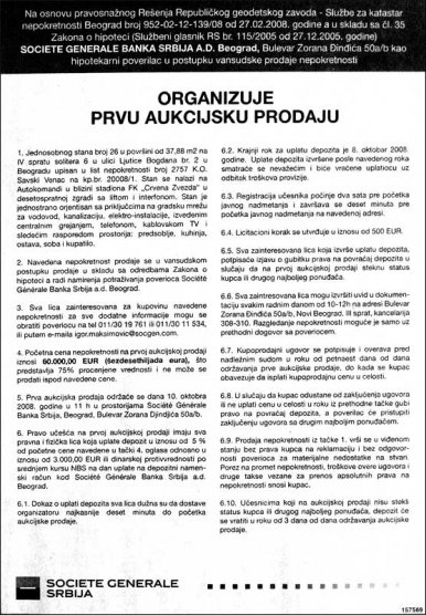 Prva aukcijska prodaja